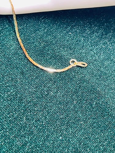 New Old Stock 14K GP Thin Bracelet